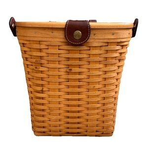 Longaberger Country Estates Sadlebrook Basket with Classic Weave Design